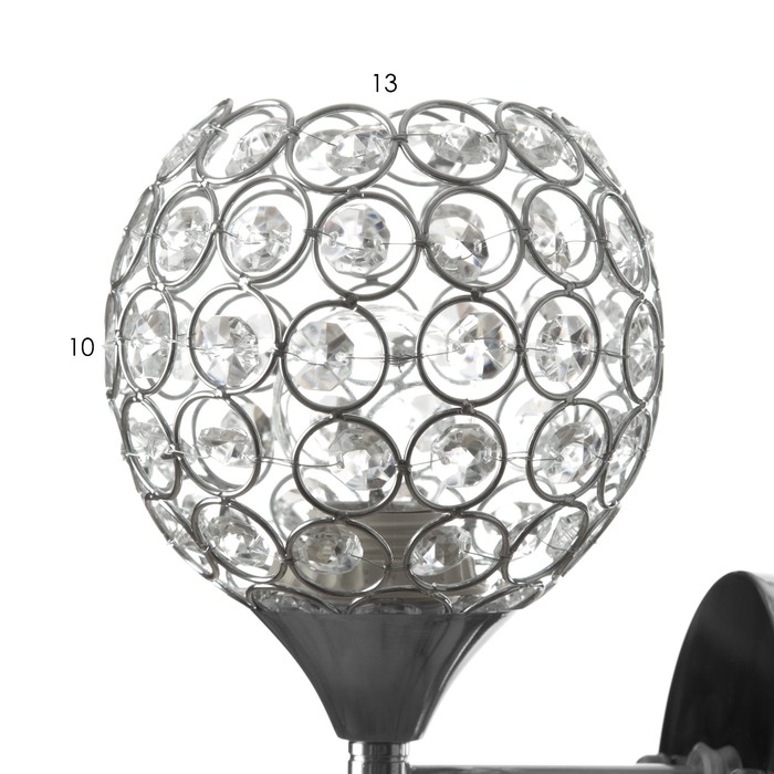 Бра Бра "Ланси" Е27 40Вт хром 13х24 см