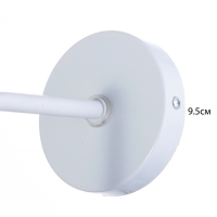 Бра "Ариана" Е14 15Вт белый 19х19х20-120см