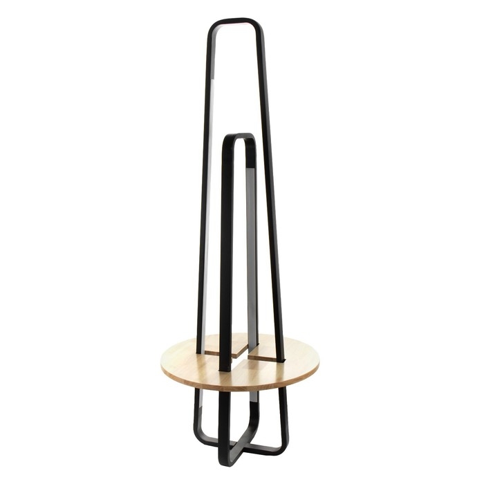 Торшер "Лоути" LED 44Вт 4000К черный 60х60х160см