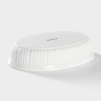 Форма для выпечки из жаропрочной керамики Доляна &laquo;Маффин&raquo;, 480 мл, 18&times;12&times;4 см, цвет белый