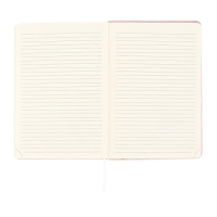 Ежедневник датированный 2025 A5 168 листов, deVENTE.Barbara, твердая обложка кожзам с поролоном, хлястик, перфорация, ляссе, блок 70, розовый