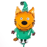 Шар фольгированный 14" &laquo;Три Кота. Компот&raquo;, мини-фигура, набор 5 шт.