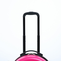 Чемодан детский 33 л (S), отдел на молнии, цвет фуксия