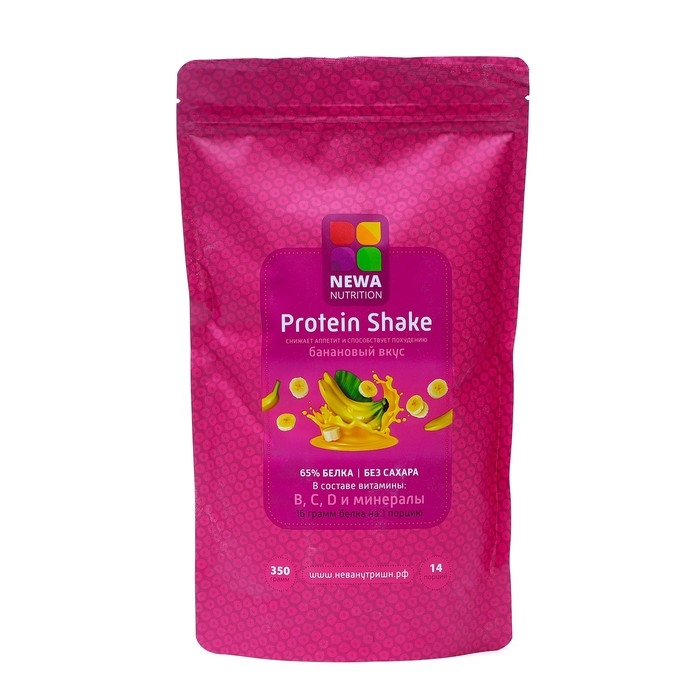 Протеиновый коктейль с банановым вкусом, 350 г Протеиновый коктейль с банановым вкусом, 350 г