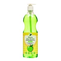 Мыло для кухни "Сила 7 Элементов природы" с ароматом яблока, 1000 мл Мыло для кухни "Сила 7 Элементов природы" с ароматом яблока, 1000 мл