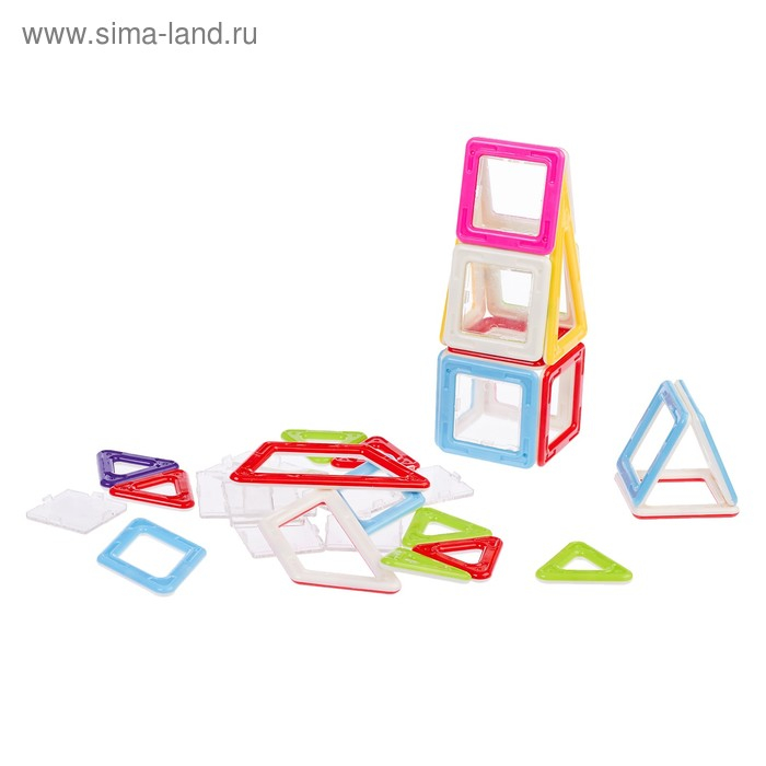 Конструктор магнитный «Мини-магический магнит кошка», 38 деталей Конструктор магнитный «Мини-магический магнит кошка», 38 деталей