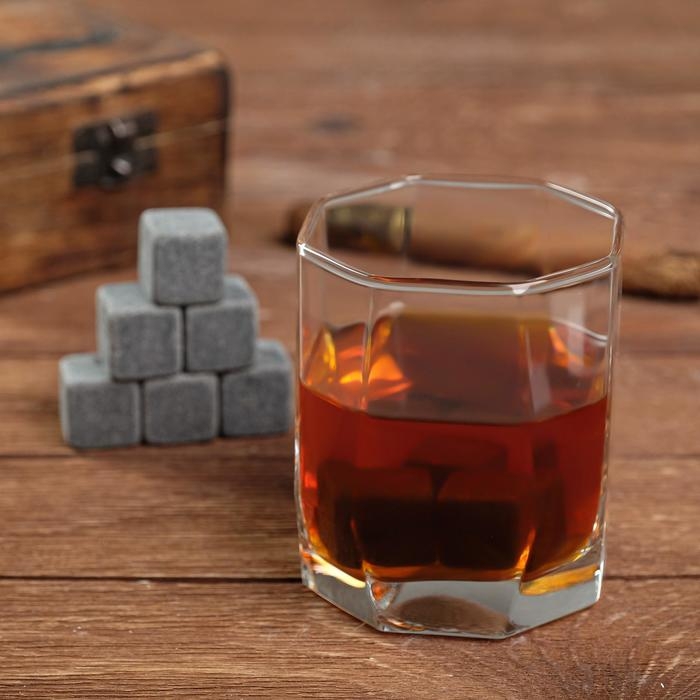 Камни для виски &laquo;Виски-щас&raquo;, 6 шт