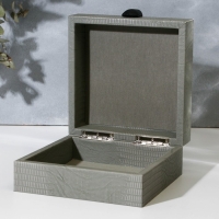 Шкатулка для украшений &laquo;Классика&raquo; экокожа, набор 2 шт.