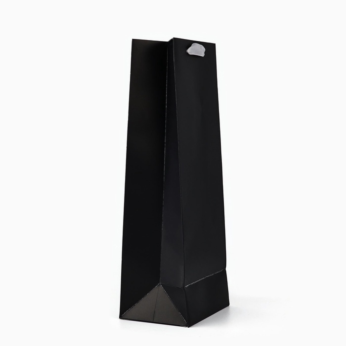 Пакет ламинированный под бутылку &laquo;Подарок для тебя&raquo;, глиттер, 13 х 36 х 10 см