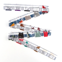 Новогодняя алмазная мозаика с частичным заполнением на холсте &laquo;Новый год. Снеговик&raquo;, 30 х 40 см