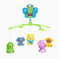 Мобиль музыкальный на кроватку &laquo;Бабочка. Малыш зоо&raquo;, заводной, Крошка Я