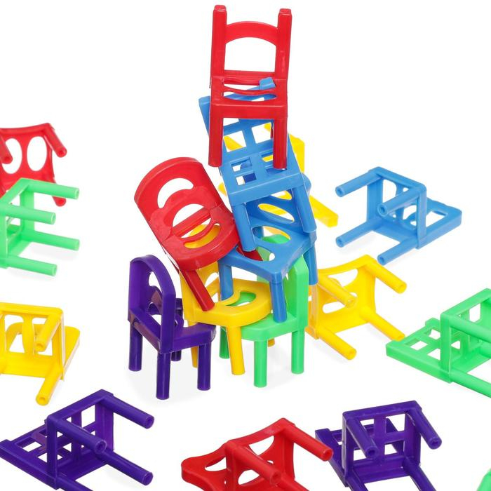 Новогодняя настольная игра &laquo;Новый год: Посиделки. Подарок под ёлкой&raquo;, 24 карты, 20 стульев, звонок, 5+