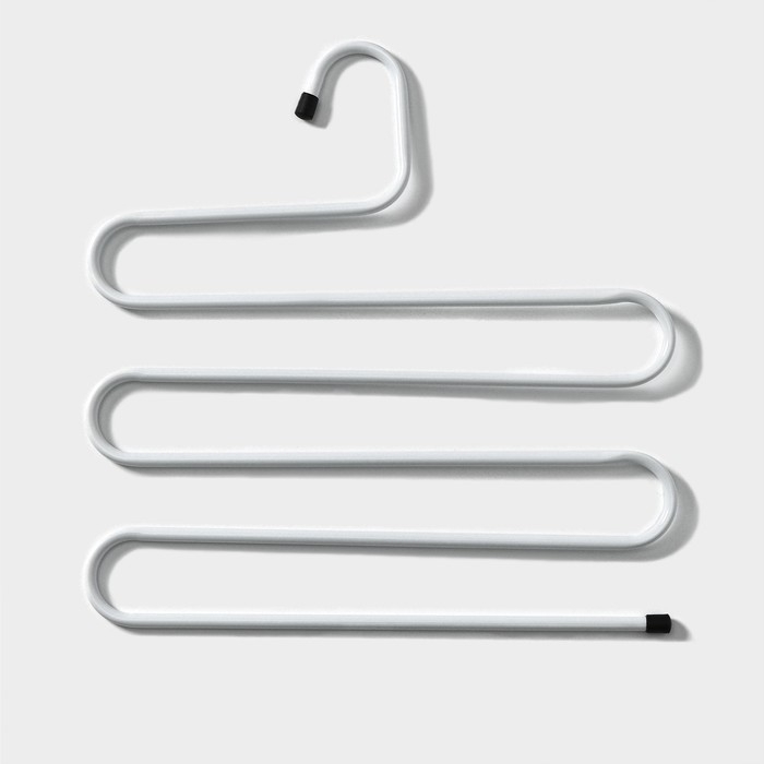 Вешалка для брюк и юбок &laquo;Змейка&raquo;, 29,5&times;35 см, цвет МИКС