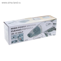 Пылесос автомобильный, 60 Вт, 12 В, белый Пылесос автомобильный, 60 Вт, 12 В, белый