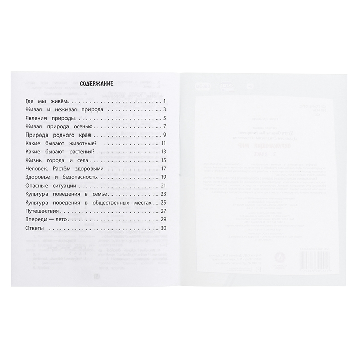 Тренажёр &laquo;Окружающий мир&raquo; 2 кл.