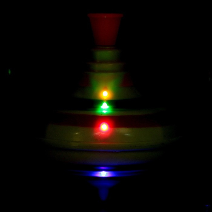 Юла &laquo;Радуга&raquo;, световые и звуковые эффекты