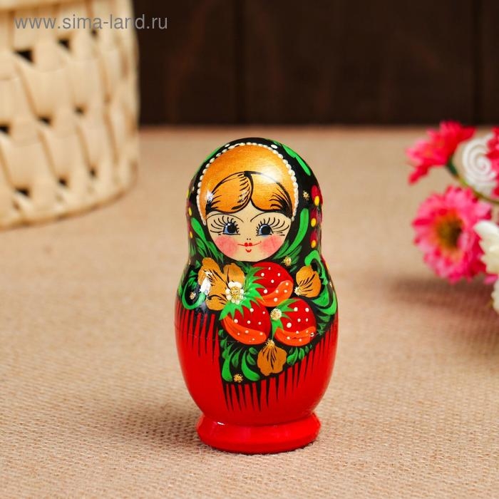 Матрешка Матрешка "Платочек", 5-кукольная, 10-13 см, ручная роспись