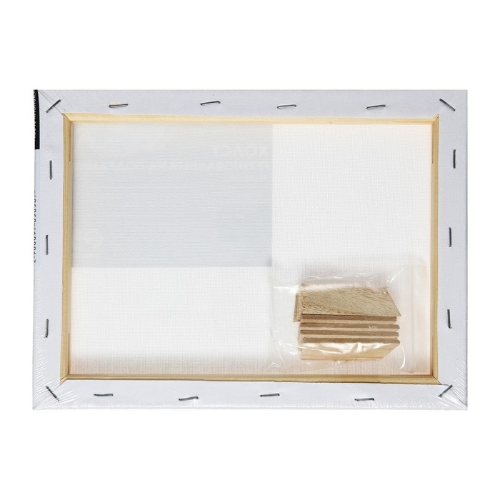 Холст на подрамнике 1,6х18х24 см, хлопок 100%, акриловый грунт, мелкозернистый, 280г/м&sup2;