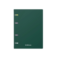 Тетрадь на кольцах, 80 листов в клетку, ErichKrause Classic, пластиковая обложка, блок офсет 100% белизна, МИКС Тетрадь на кольцах, 80 листов в клетку, ErichKrause Classic, пластиковая обложка, блок офсет 100% белизна, МИКС