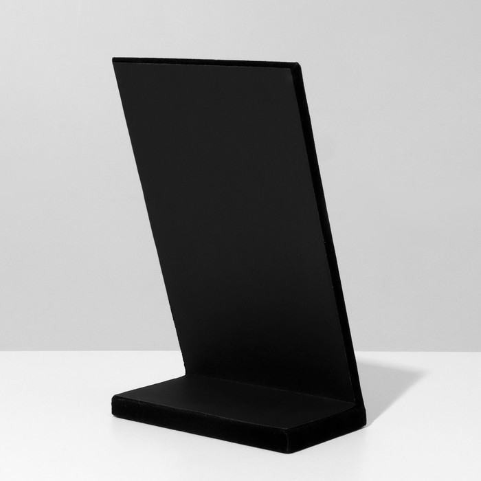 Подставка под кулоны, цепи, 6 крючков, 19,5×11,5×7 см, цвет чёрный Подставка под кулоны, цепи, 6 крючков, 19,5×11,5×7 см, цвет чёрный