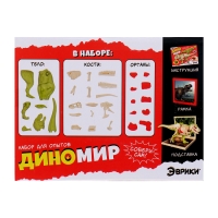 Набор для опытов &laquo;Диномир: Тираннозавр&raquo;, строение тела динозавра, 33 детали