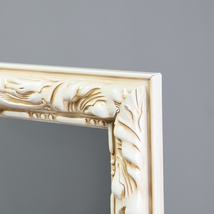 Зеркало напольное, в полный рост, 44 х 160см, слоновая кость Зеркало напольное, в полный рост, 44 х 160см, слоновая кость