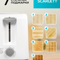 Тостер для хлеба с поддоном для крошек SC-TM11019