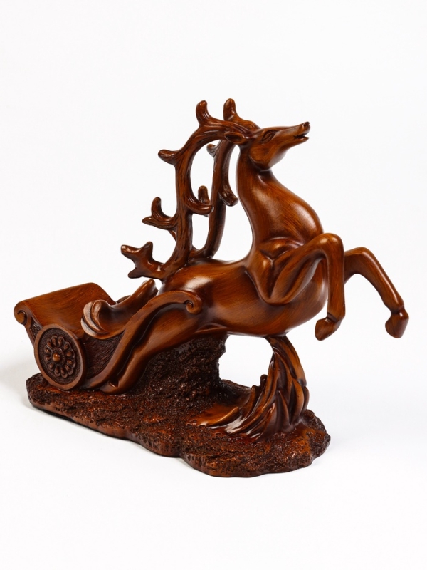 Подставка для бутылки "Олень" под дерево, 17.12.28см