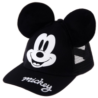 Кепка детская с ушками, с сеткой, размер 52-56, Микки Маус Кепка детская с ушками, с сеткой, размер 52-56, Микки Маус