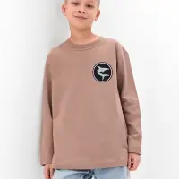 Термоаппликация &laquo;Акула&raquo;, d=7.9 см, фасовка 10 шт., чёрная, белый