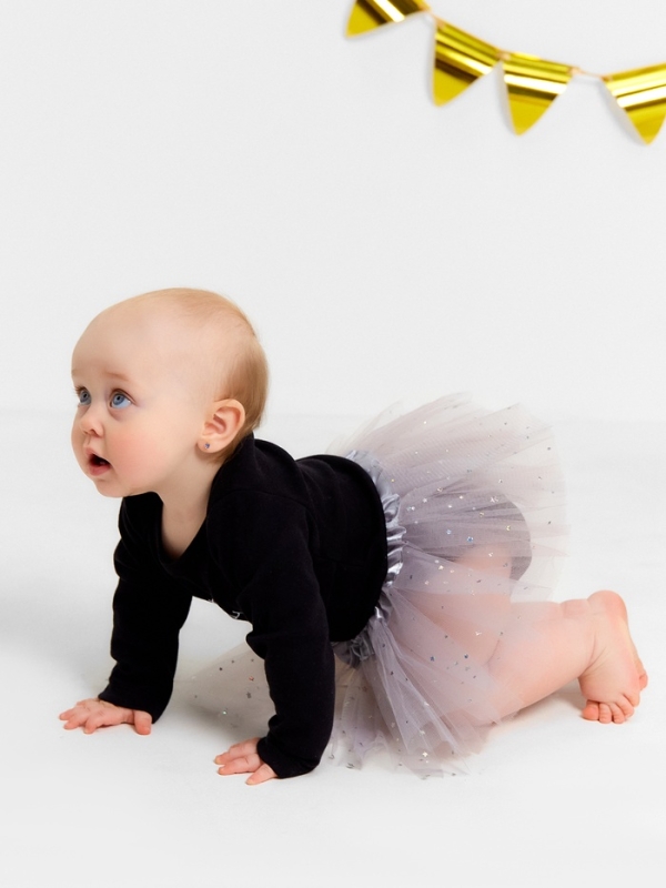 Юбка детская KAFTAN Юбка детская KAFTAN "Звездочки" серый, длина 17 см