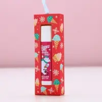 Бальзам для губ ЧИСТОЕ СЧАСТЬЕ в коробке &laquo;Чудес!&raquo;, 10 г, аромат ванильного пломбира, Новый Год