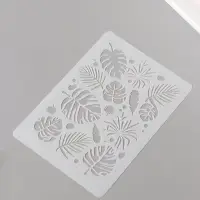 Трафарет пластик А5 "Монстера" 14,8х21 см