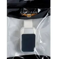 Держатель для очков в автомобиль, белый