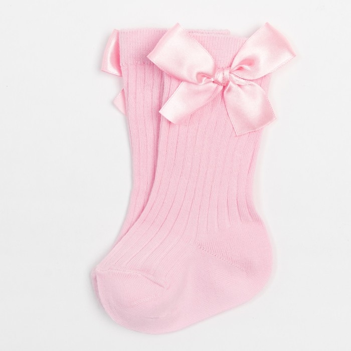 Гольфы Крошка Я &laquo;Бантик&raquo; 12-14 см, цвет розовый