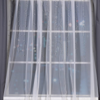 Гирлянда &laquo;Занавес&raquo; 1.5 &times; 1 м, IP20, прозрачная нить, 180 LED, свечение синее, 8 режимов, 220 В