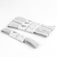 Резинки бельевые, 6 мм, 5,5 &plusmn; 0,5 м, 4 шт, цвет белый