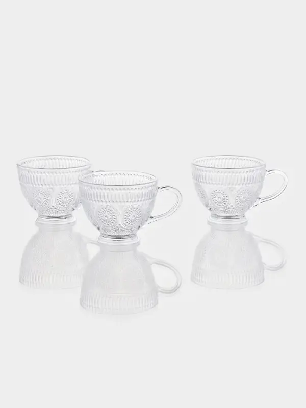 Набор кружек "Ларго", 3 шт, 11х14,5х9 см