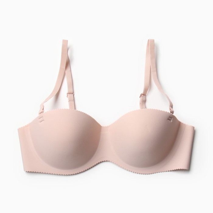 Бюстгальтер-балконет женский, цвет камея розе, размер 75С