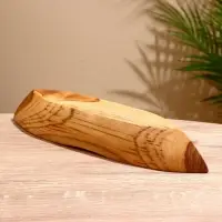 Блюдо &laquo;Лодочка&raquo;, 32&times;7&times;5 см, тиковое дерево