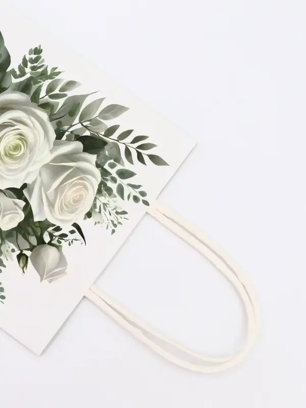 Пакет подарочный крафт &laquo;Самой нежной&raquo; 15&times;8&times;21 См