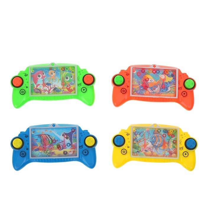 Водная игра с колечками &laquo;Морские жители&raquo;, цвета МИКС