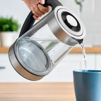 Чайник электрический стеклянный КТ-6765 - 2.2 л