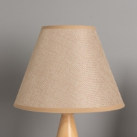 Лампа настольная BayerLux ЭКО "Тон" 1х40Вт Е27 коричневый 24х24х41,5см