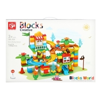 Конструктор «Забавные горки», 2 варианта сборки, 162 детали Конструктор «Забавные горки», 2 варианта сборки, 162 детали