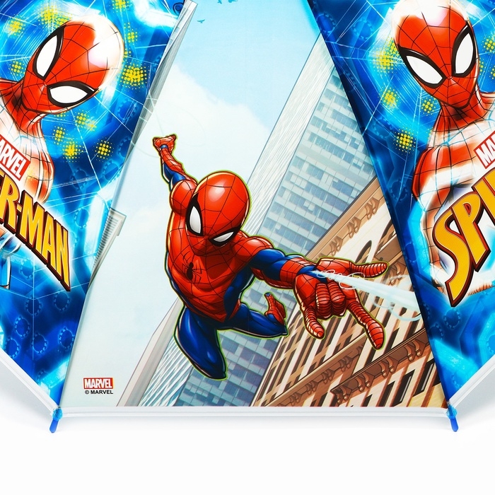 Зонт десткий, Человек-паук, 8 спиц d=87см Зонт десткий, Человек-паук, 8 спиц d=87см