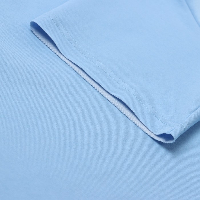 Комплект (футболка, шорты) женский MINAKU: Casual Collection, цвет голубой, размер 48