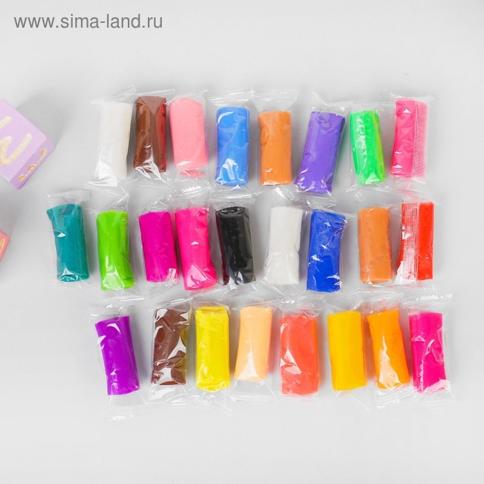 Тесто для лепки&raquo; серия &laquo;MASTER DO&raquo; коробка 25 цветов