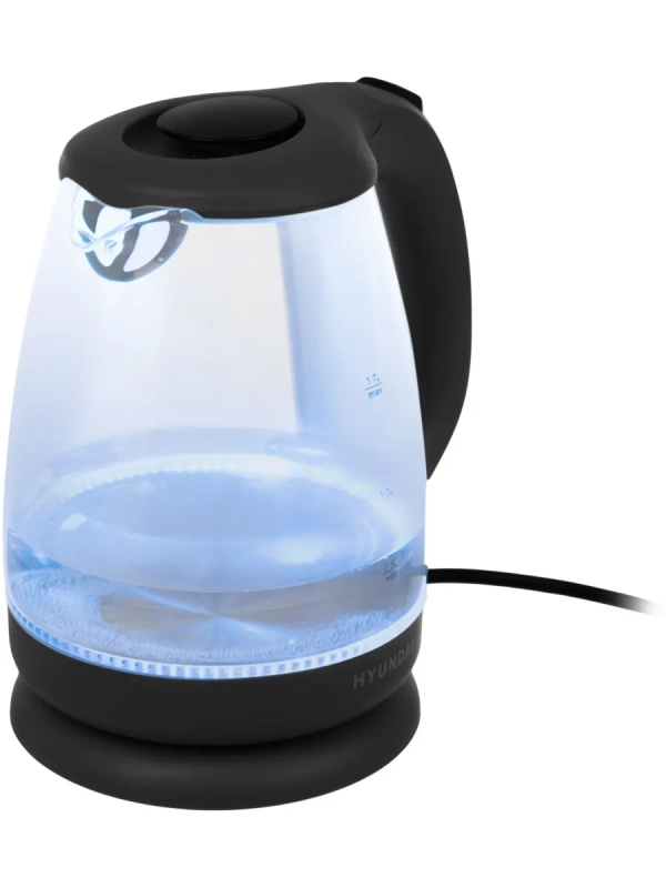 Чайник HYK-G1001 1.7л. 2200Вт черный