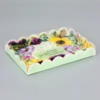 Коробка для печенья, &laquo;Комплимент&raquo;, 22&times;15&times;3 см